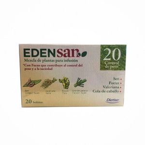 Edensan 20 Control De Peso 20 Filtros Dietisa