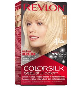 Revlon Colorsilk Coloración 03 Rubio Ultra Claro Permanente Sin Amoníaco