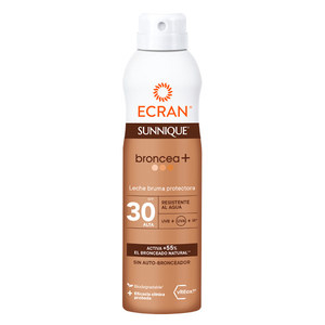 Ecran Sunnique 250 ml Broncea + Leche Bruma Protectora Spf 30