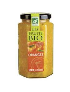 Les Fruits Bio Mermelada de naranja 300 g