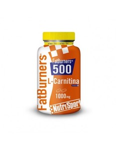 L-Carnitina Fat Burners 500 40 comprimidos NutriSport