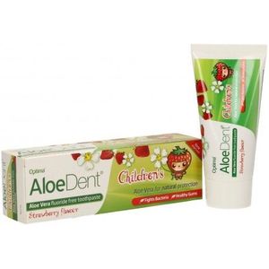 Pasta dientes AloeDent Children's 50 ml sabor fresa - Óptima