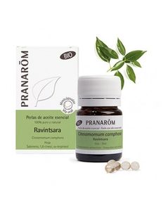 Aceite Esencial Ravintsara Hoja Bio 60 Minicápsulas Pranarom