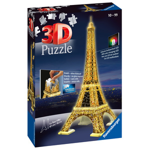 Puzzle 3D Tour Eiffel Night Edition