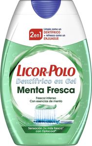 Licor Del Polo Menta Fresca 2en1 Dentífrico en Gel 75 ml