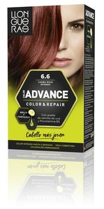 Llongueras Tinte Color Advance Caoba Rojo Intenso Nº6.6