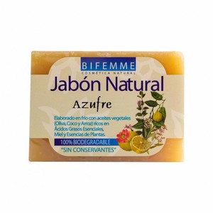 Bifemme Jabón Natural De Azufre 100 g