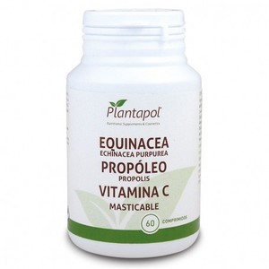 Echinacea + Propoleo + Vitamina C 60 Comprimidos Masticables Plantapol