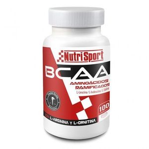 BCAA Aminoácidos Ramificados 100 comprimidos - Nutrisport