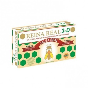 Reina Real 3D 20 Ampollas Robis