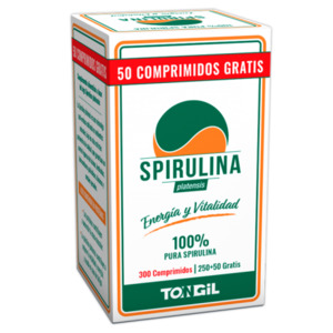 Spirulina 300 Comprimidos Tongil