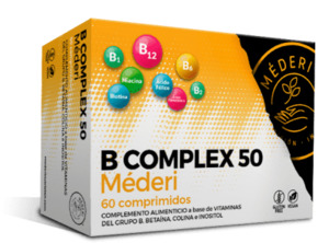 Estuche B-Complex 50 60 Comprimidos Mederi Nutrition