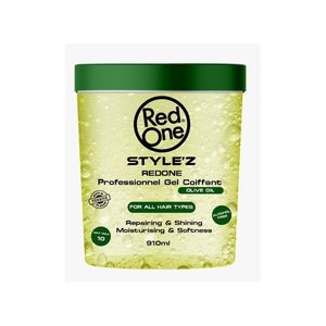 Red One Stylez Oil Wax-Gel Olive Oil Sin Alcohol 910ml