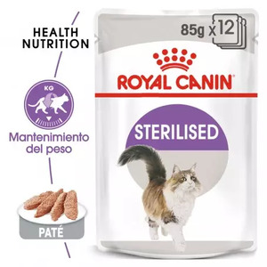 Royal Canin Sterilised (paté) - Caja 12x85 g