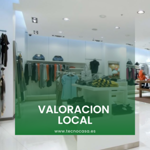 Valoración Alquiler local