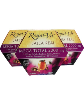 Pack (3 uds) Royal Vit Mega Total 2000 mg DIETISA