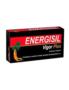 Energisil Vigor Plus Ginseng y L-Arginina 60 Cápsulas