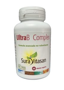 Ultra B Complex con Vitamina C Sura Vitasan 60 cápsulas