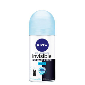 Nivea Black & White Invisible Fresh Desodorante roll-on 50 ml