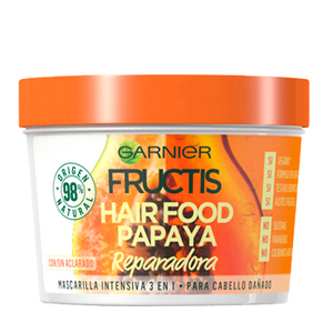 Garnier Fructis Hair Food Papaya Mascarilla reparadora 390 ml
