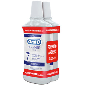 Oral-B 3D White Luxe Perfection Enjuague bucal 2 x 250 ml