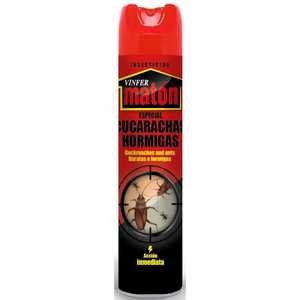 Matón Insecticida Spray Cucarachas 600ml