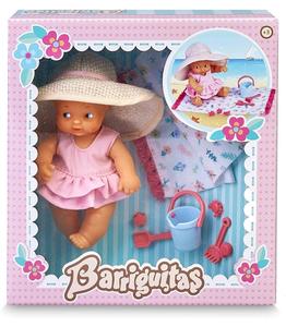 barriguitas bebé en la playa