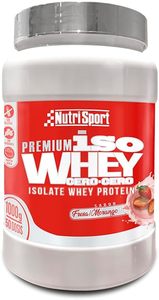 Iso Whey 1 kg Cero-Cero sabor fresa NutriSport