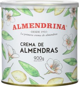 ALMENDRINA CREMA DE ALMENDRAS - Bote de 900 gramos / La Primera CREMA DE ALMENDRAS desde 1935. Marca KLAM.