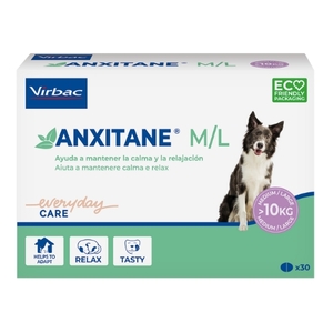 Virbac Anxitane para perros >10 kg 30 Comprimidos