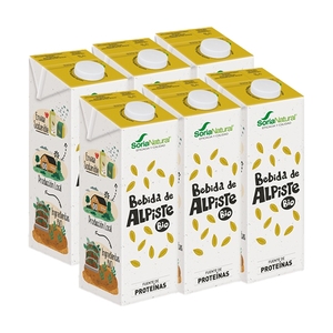 Pack Bebida de alpiste 6 Uds 1 litro Soria natural