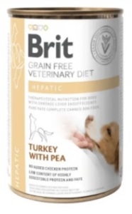 Brit GF Veterinary Diets Perro Lata Hepatic 400g