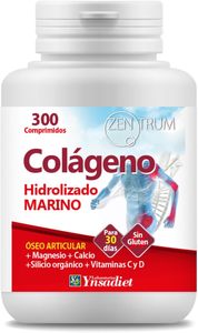 Ynsadiet Zentrum Colágeno Hidrolizado Marino Oseo articular 300 comprimidos