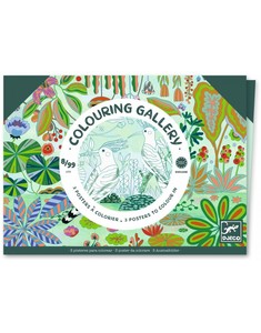 Colouring Gallery Salvaje - Posters para colorear Djeco