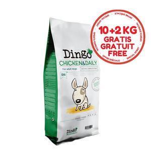 Dingo Chicken & Daily, 10 +2 kg Gratis