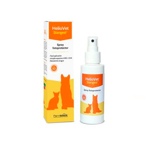 Heliovet crema solar en spray factor para perros o gatos FPS50