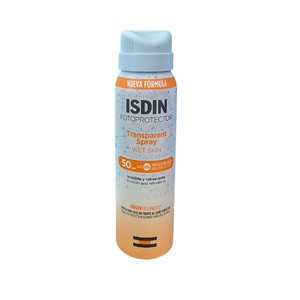 Isdin Fotoprotector Transparent Spray Wet Skin 50spf UVA 100ml.