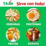 PACK 2 / TAJÍN CLÁSICO, SAZONADOR MEXICANO con LIMÓN - CONDIMENTO para Frutas, Ensaladas y Proteínas - CHILI 100% NATURAL / 2 BOTES de 142 gr.- 