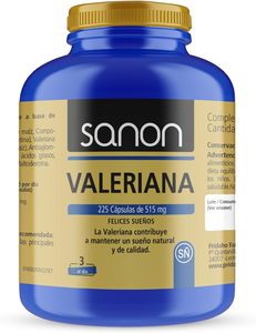 VALERIANA de SANON 225 cápsulas de 515 mg de ALTA CONCENTRACIÓN