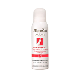 ALLPRESAN PEDICARE 7  ESPUMA PIELES PROPENSAS HONGOS 125 ML