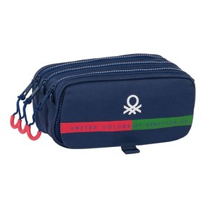 Portatodo triple big Benetton Italy - Safta