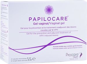 Papilocare Gel Vaginal 21 Cánulas De 5 ml