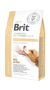 Brit vet diet dog hepatic 2 kg