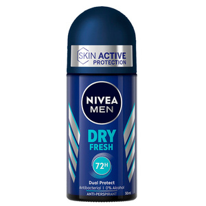 Nivea Men Skin Active Protection Dry Fresh 72 h Desodorante roll on 50 ml
