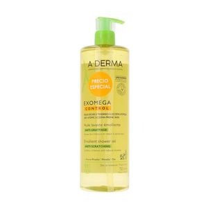 ADERMA EXOMEGA ACEITE DE DUCHA LIMPIADOR EMOLIENTE ANTI-PICOR 750 mL