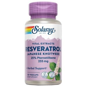 Super Resveratrol 250 mg 30 Cápsulas Solaray