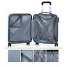 ITACA Maleta De Viaje Cabina Trolley Abs T71650  -55X40X20Cm-