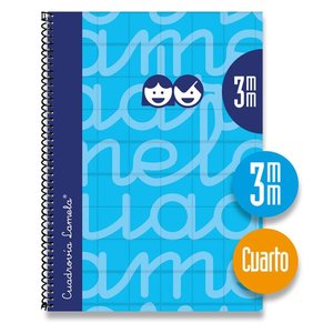 Cuaderno Cuadrovia 3mm Tapas Duras A5 - Lamela