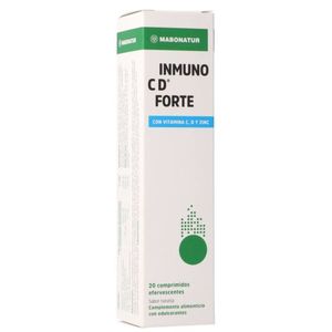 INMUNO C D FORTE 20 COMPRIMIDO EFERVESCENTE