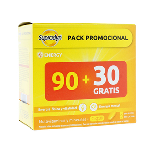 Supradyn Energy 90+30 comprimidos. 